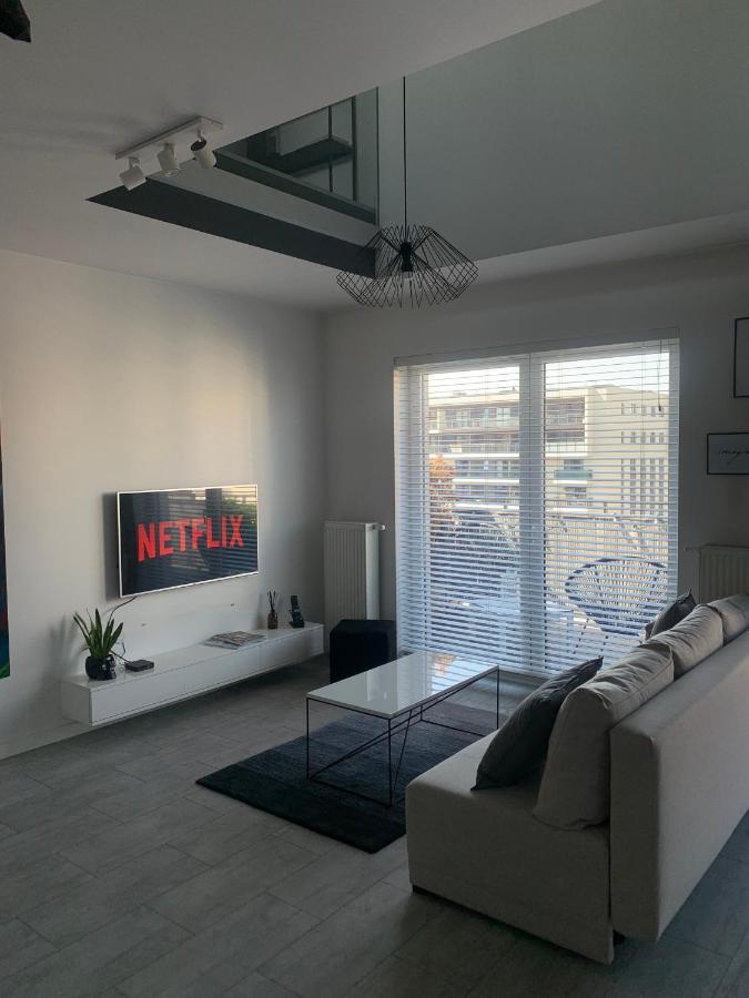 Ekskluzywny Penthouse Z Ogrodem W Centrum Lodzi Exterior foto